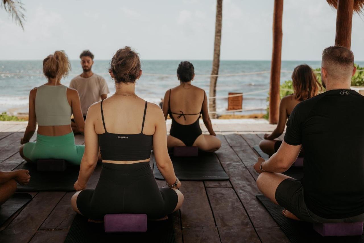 Hotel Cabanas Los Lirios Tulum Eksteriør bilde