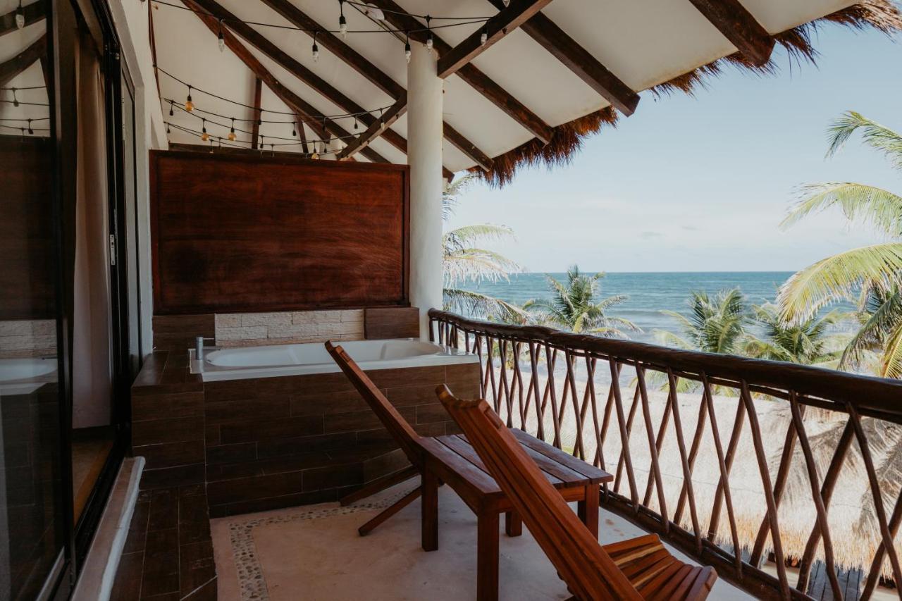 Hotel Cabanas Los Lirios Tulum Eksteriør bilde