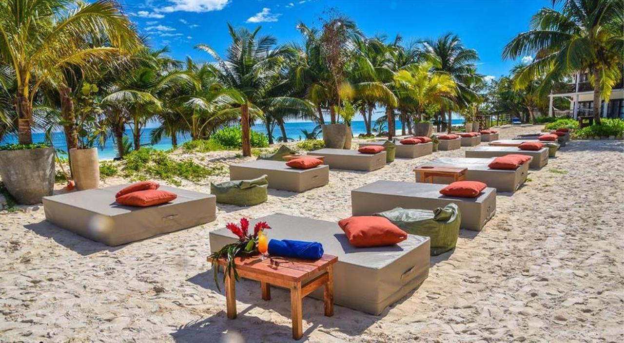 Hotel Cabanas Los Lirios Tulum Eksteriør bilde